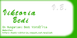 viktoria bedi business card